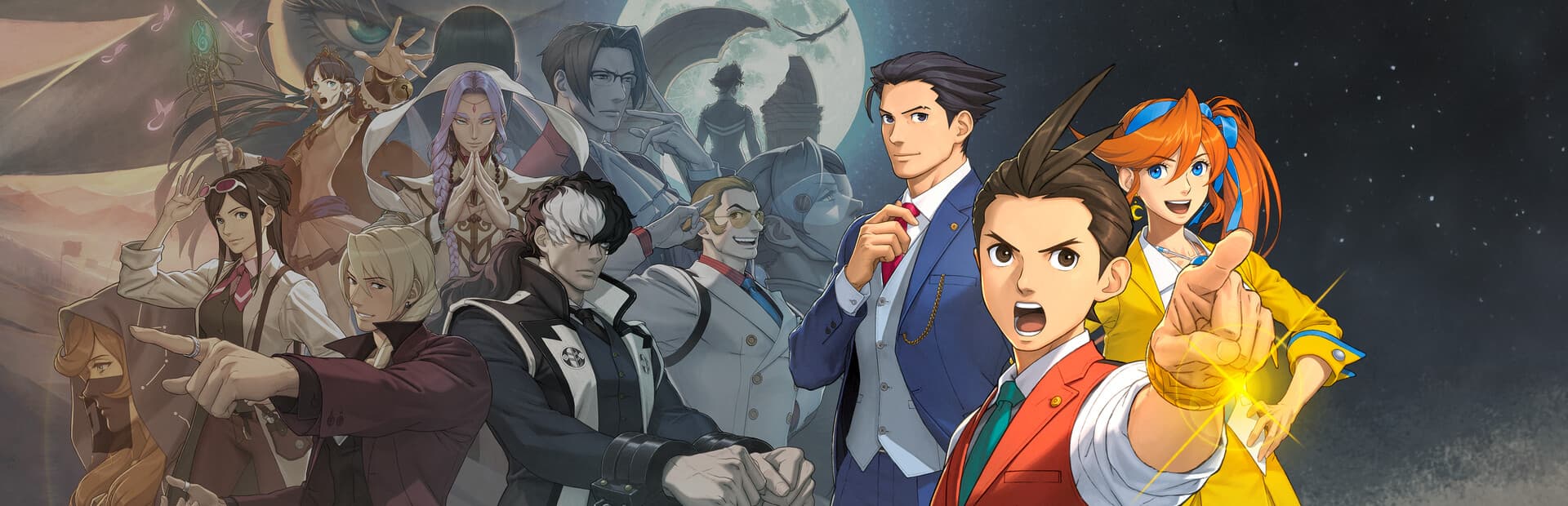 Arte promocional de Apollo Justice: Ace Attorney Trilogy