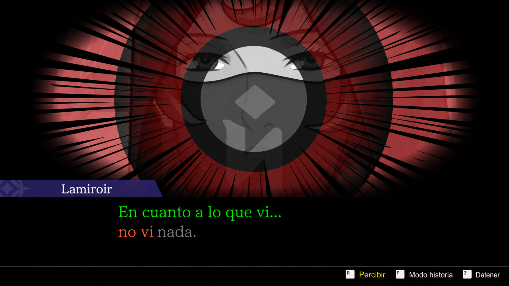 Imagen promocional adaptada: percepción de Lamiroir con texto en español